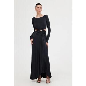 Elegant Black Maxi Dress